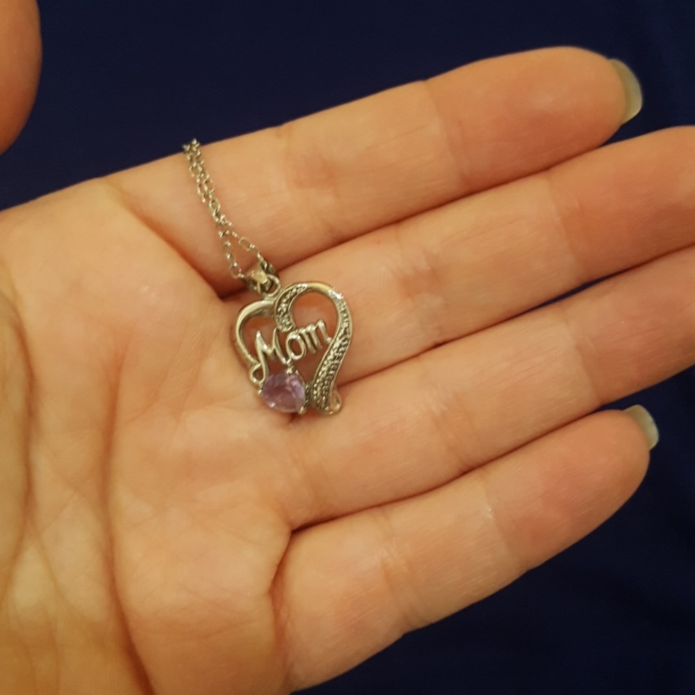 Mom necklace.